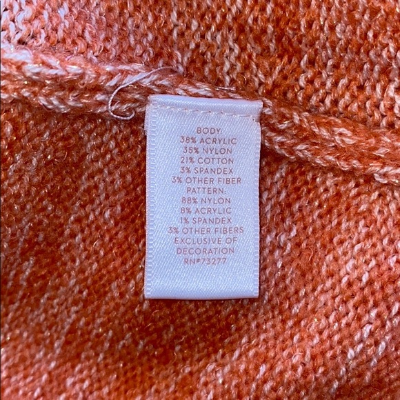 👏SOLD👏Lauren Conrad Women’s Winter Sweater Sz 1X - Picture 7 of 8